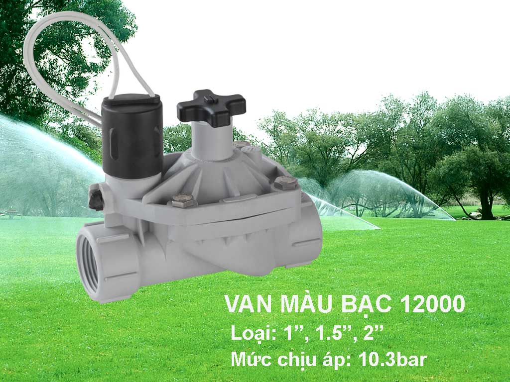 VAN ĐIỆN TỪ MÀU BẠC