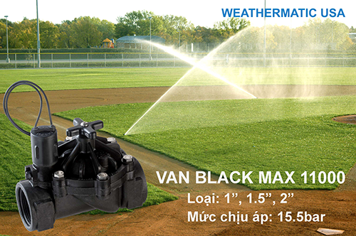 VAN ĐIỆN TỪ MÀU ĐEN CHUYÊN NGHIỆP